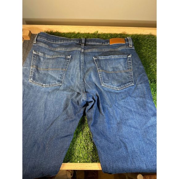 Lucky Mens Blue Jeans 221 Straight 38x30 - Picture 4 of 7
